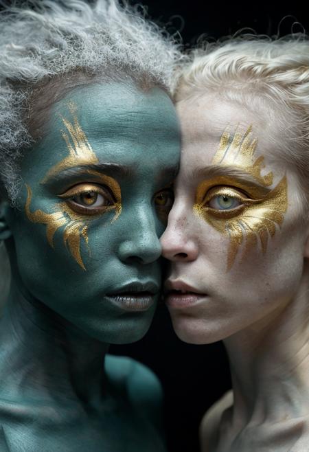 TheAramintaExperiment_Cv4_professional photography by Olivier Valsecchi, closeup portrait a half-alien and half-human woman with teal-coloured skin and with golden freckles and with alien eyes with (glowing golden iris_1.4), w_20240602182344_0001.png